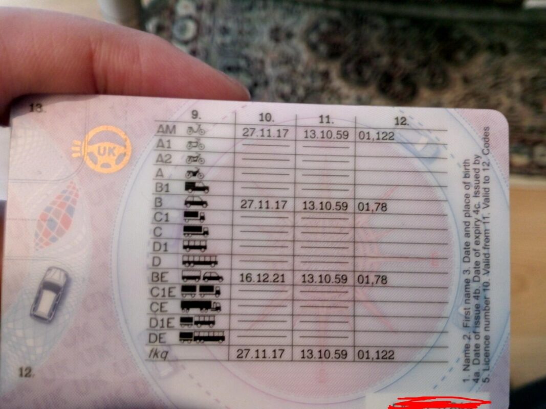 Penalty Points License